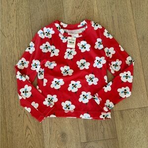 Hanna Andersson Rash Guard Floral Bee Size 6-7